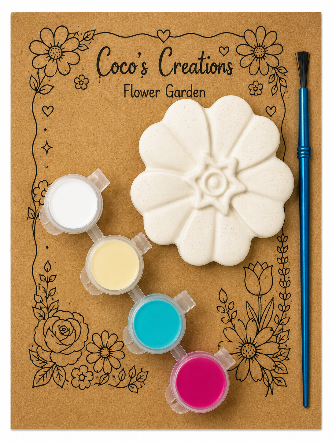 Flower Garden 1 Paint Kit