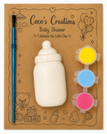 Baby Shower Baby Bottle Paint Kit