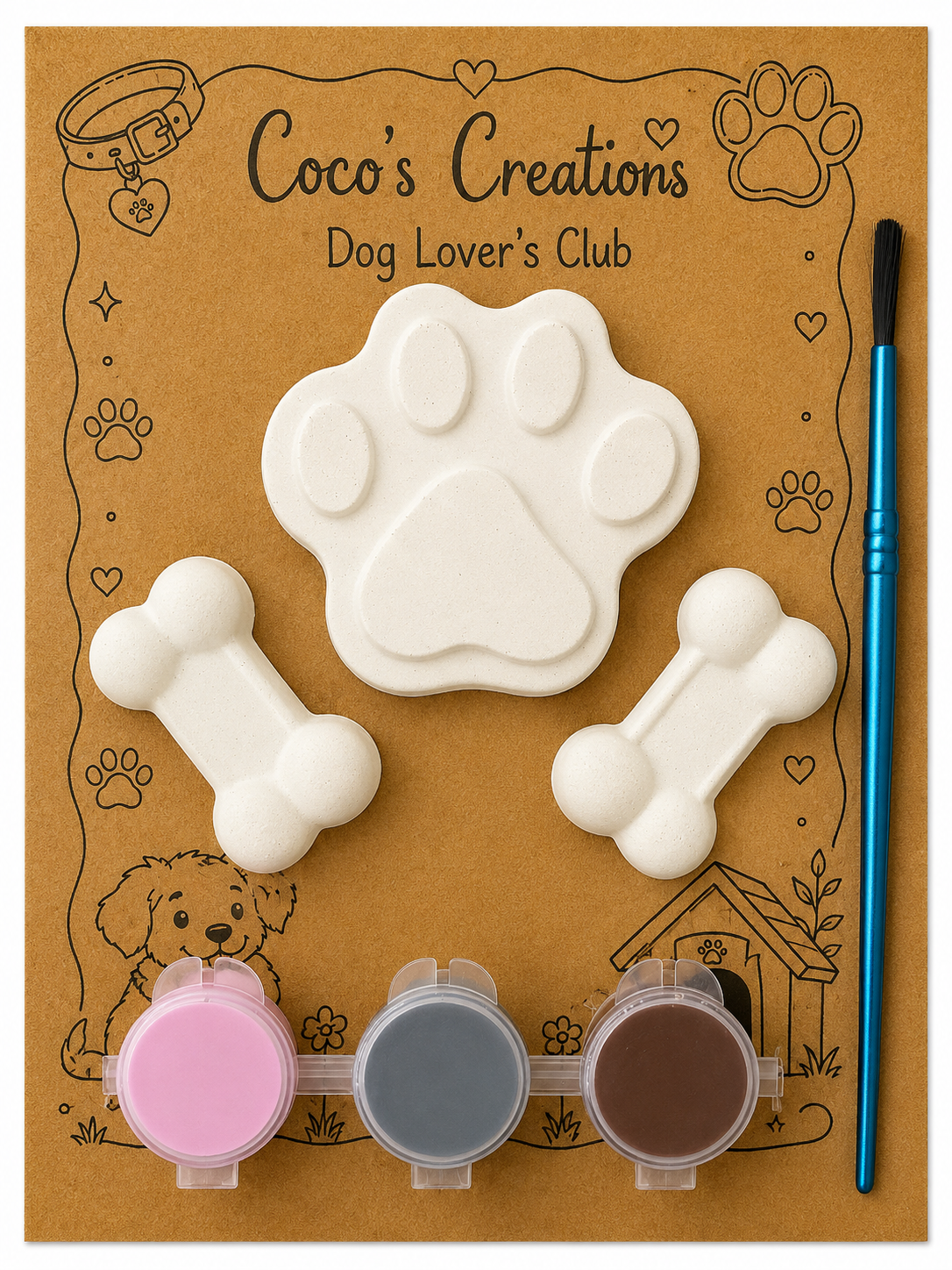 Dog Lover's Club Paint Kit