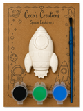 Space Explorers Rocket Paint Kit