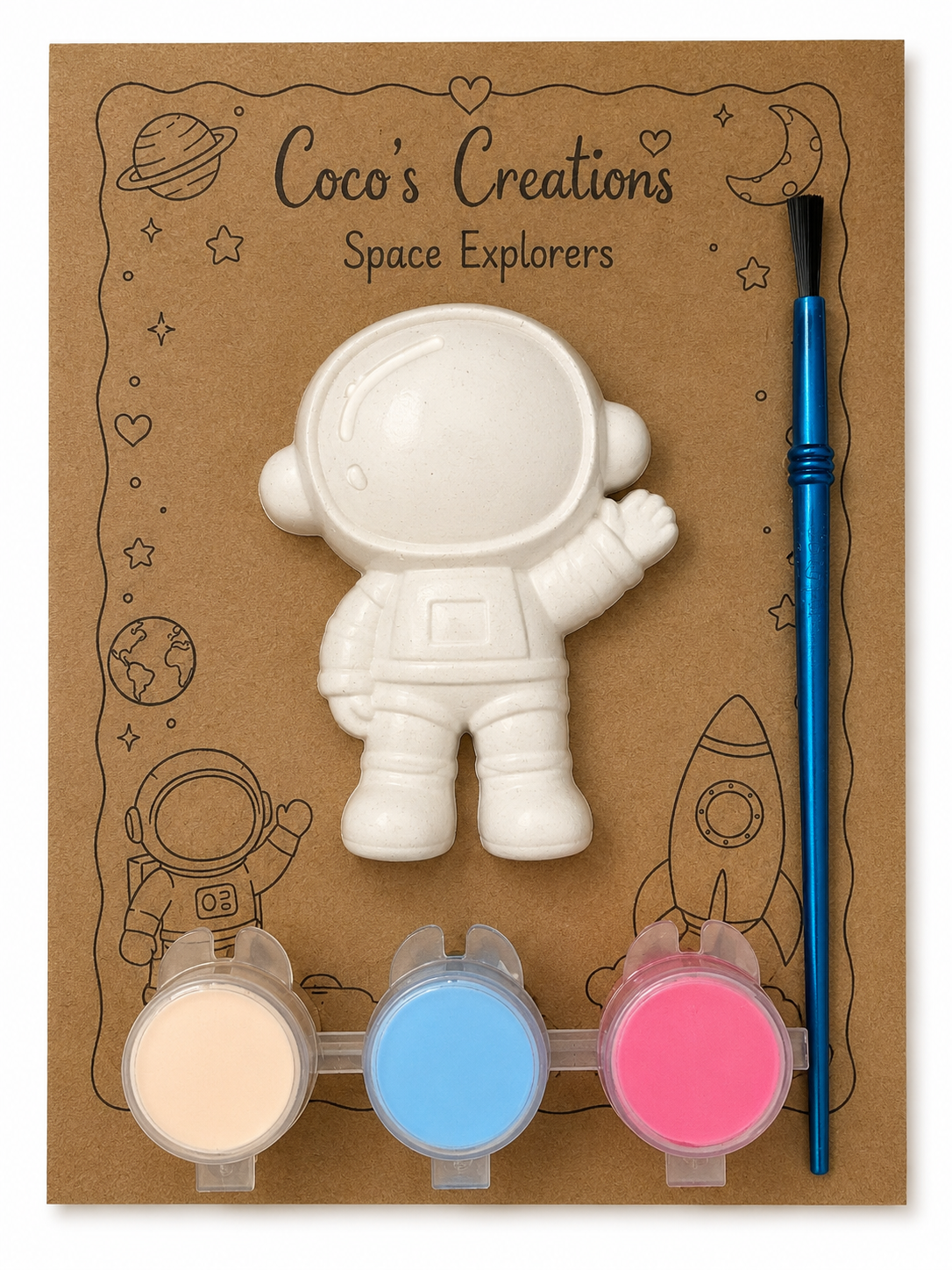 Space Explorers Astronaut Paint Kit