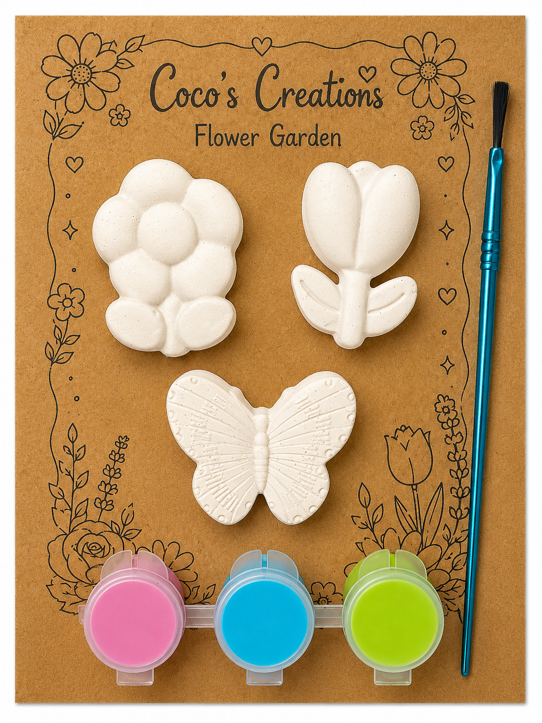 Flower Garden Minis 2 Paint Kit