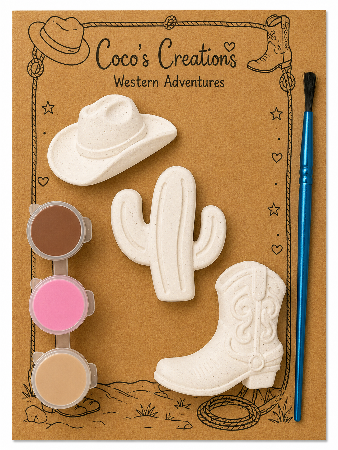 Western Adventures Minis Paint Kit