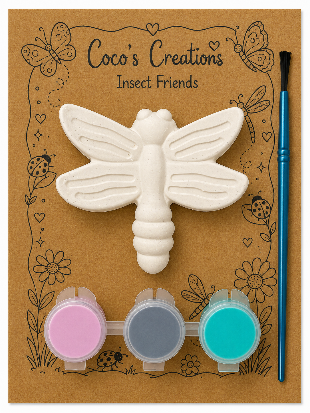 Insect Friends Dragonfly Paint Kit