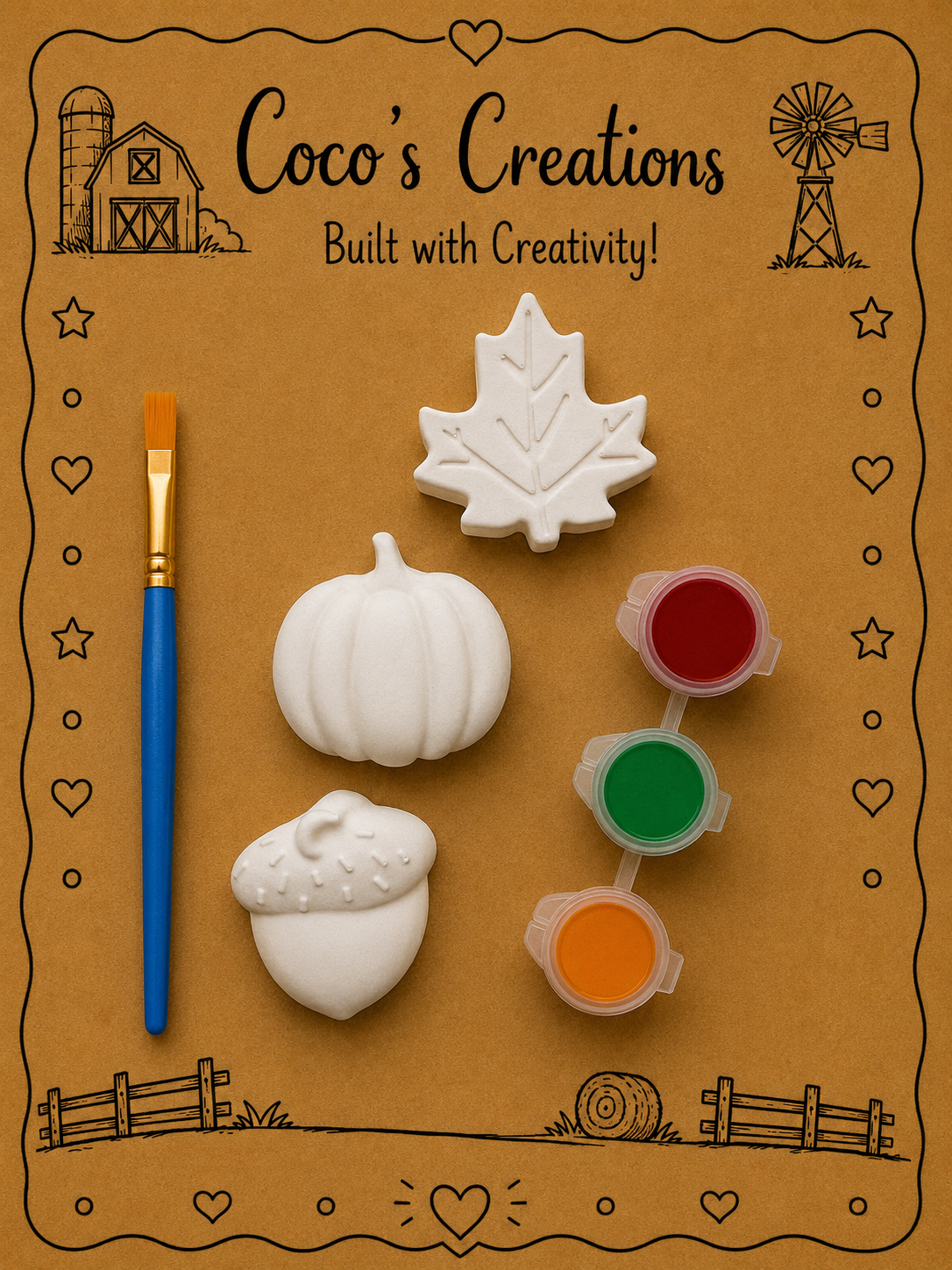 Fall Harvest Paint Kit