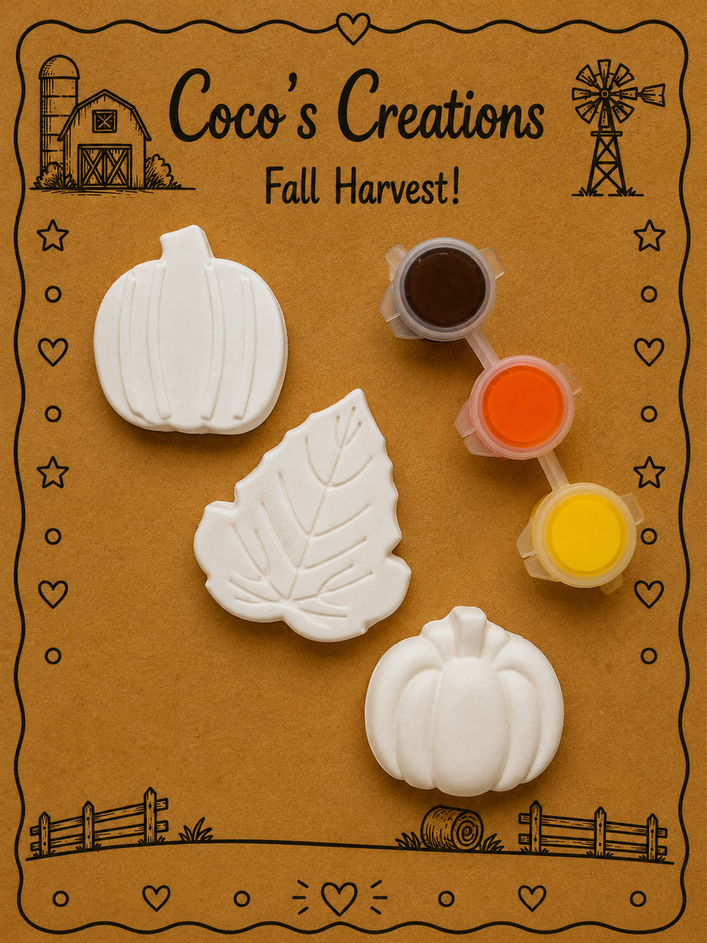 Fall Harvest Paint Kit