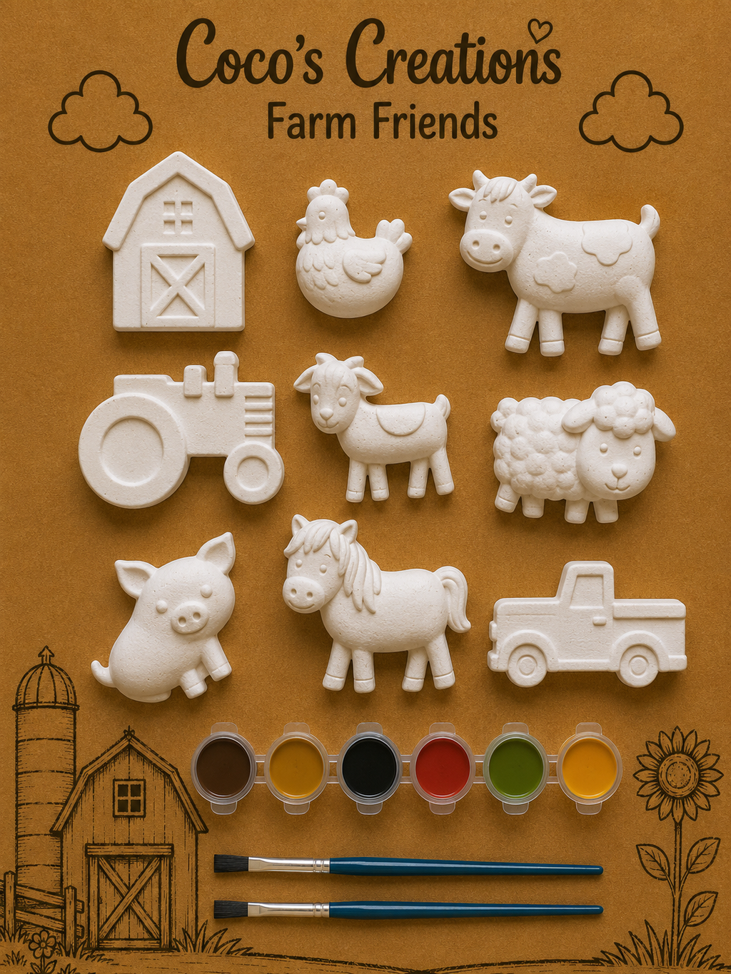 Farm Friends — Complete Set