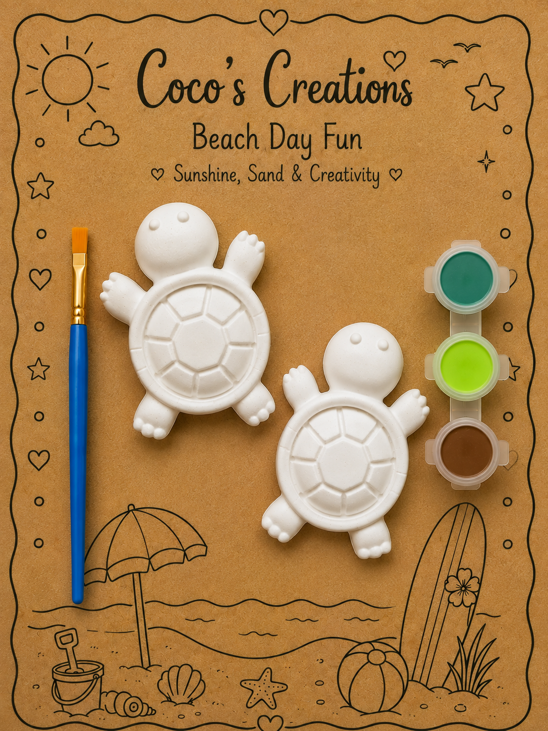 "Two" Cute Turtles